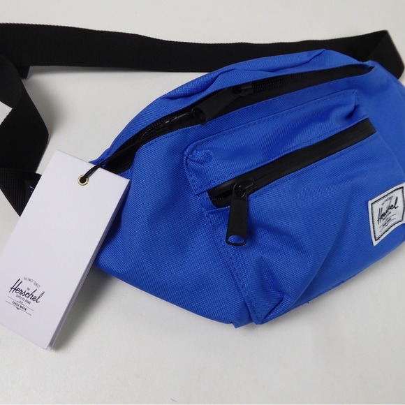 Herschel Supply Company Seventeen Hip Waist Pack Fanny Pack Travel Bag Blue NWT - Picture 1 of 7